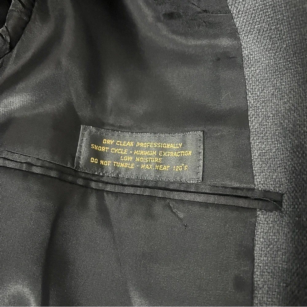 All Pure Wool Parkridge Executive From Norton Ditto Mens Blazer Jacket Gray - Picture 7 of 13